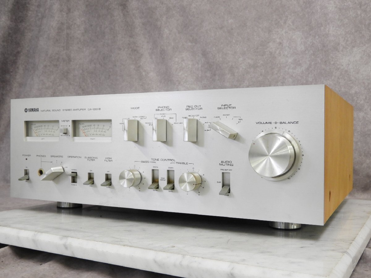 J】YAMAHA CA-1000III プリメインアンプ ヤマハ 3007471 プリメイン