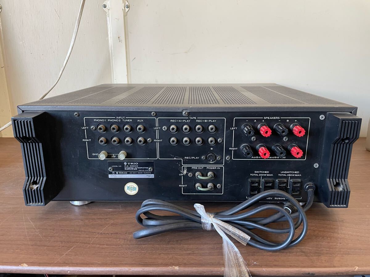 アンプ TRIO KA-9900 TRIO KA-9900 プリメインアンプ 【公式通販】