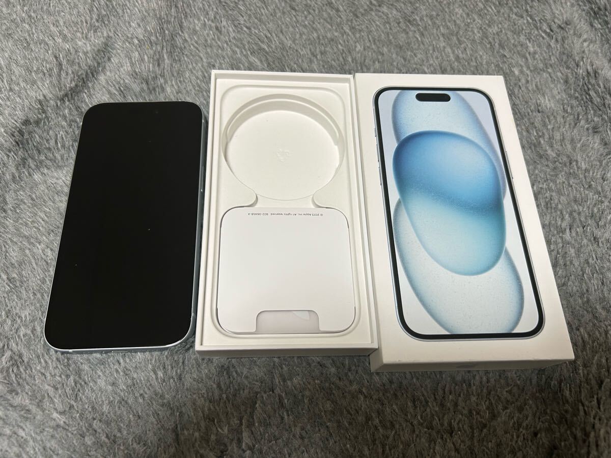 Apple iPhone15 256GB ブルー SIMフリー バッテリー89% Apple 【公式通販】
