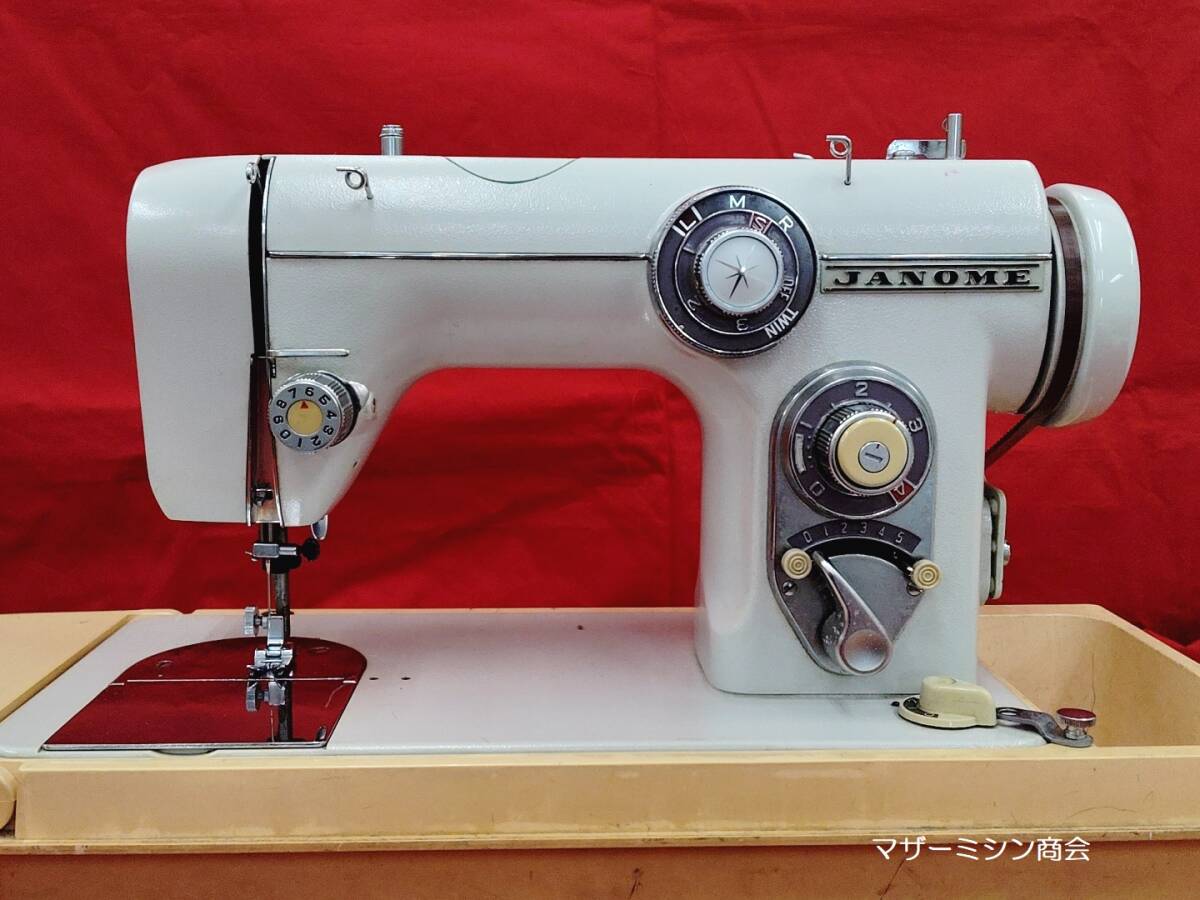 JANOME MODEL672 ジャノメ ミシン ジャノメミシン 昭和レトロ