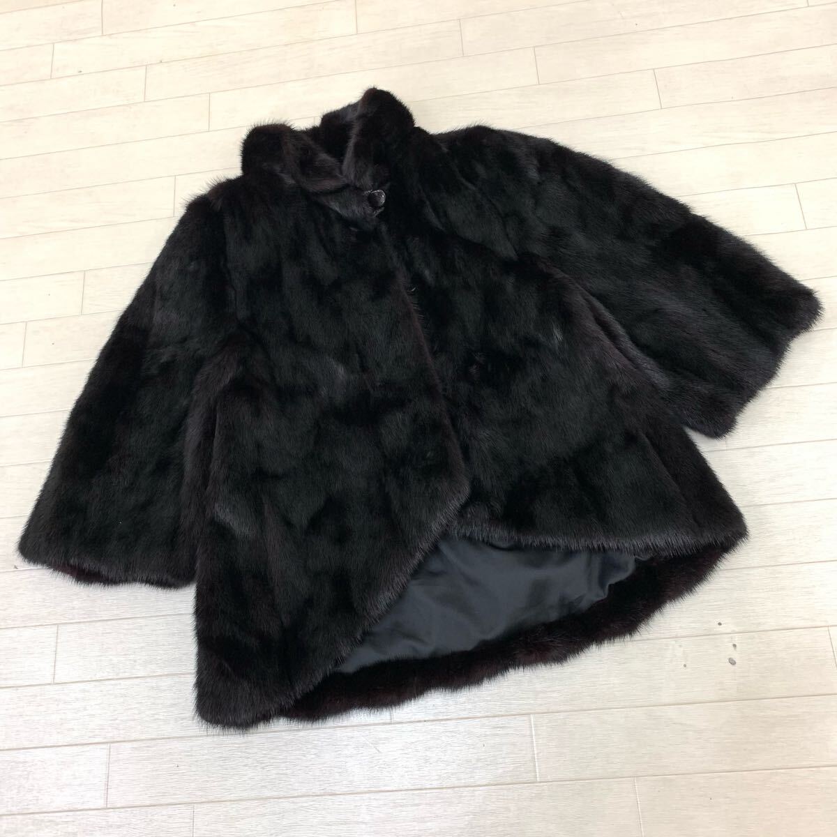 C-202 高級 本毛皮 MINK ミンク ミンクコート 毛皮コート ショート 