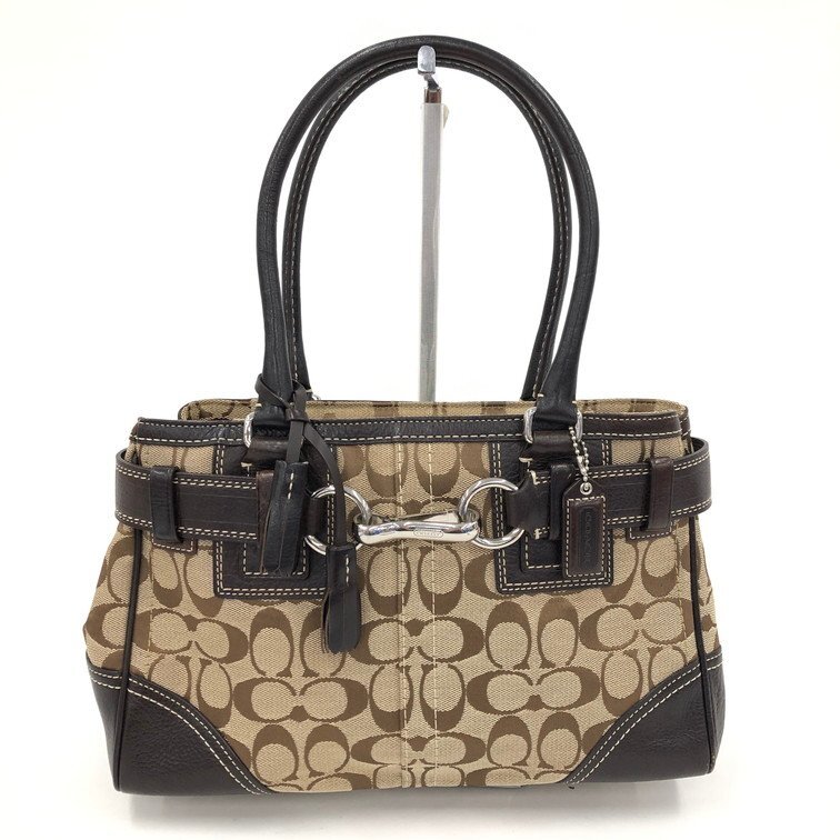 COACH コーチ ハンドバッグ シグネチャー A0771-10245DBAC8027
