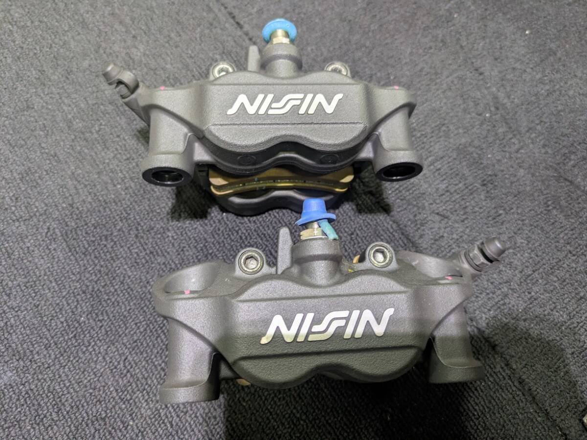 も NISSIN 108mmラジアルキャリパー中古 メタリカ Spec03 ZX