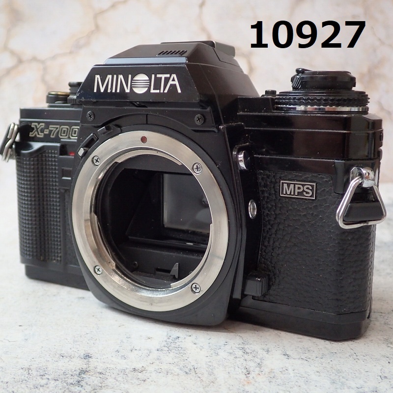 □FK-10927 MINOLTA X-700 ブラック ボディ20250206 X-700 MINOLTA