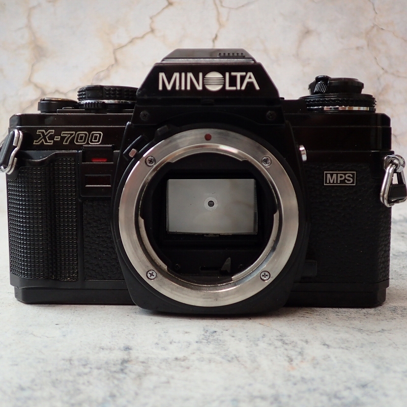 □FK-10927 MINOLTA X-700 ブラック ボディ20250206
