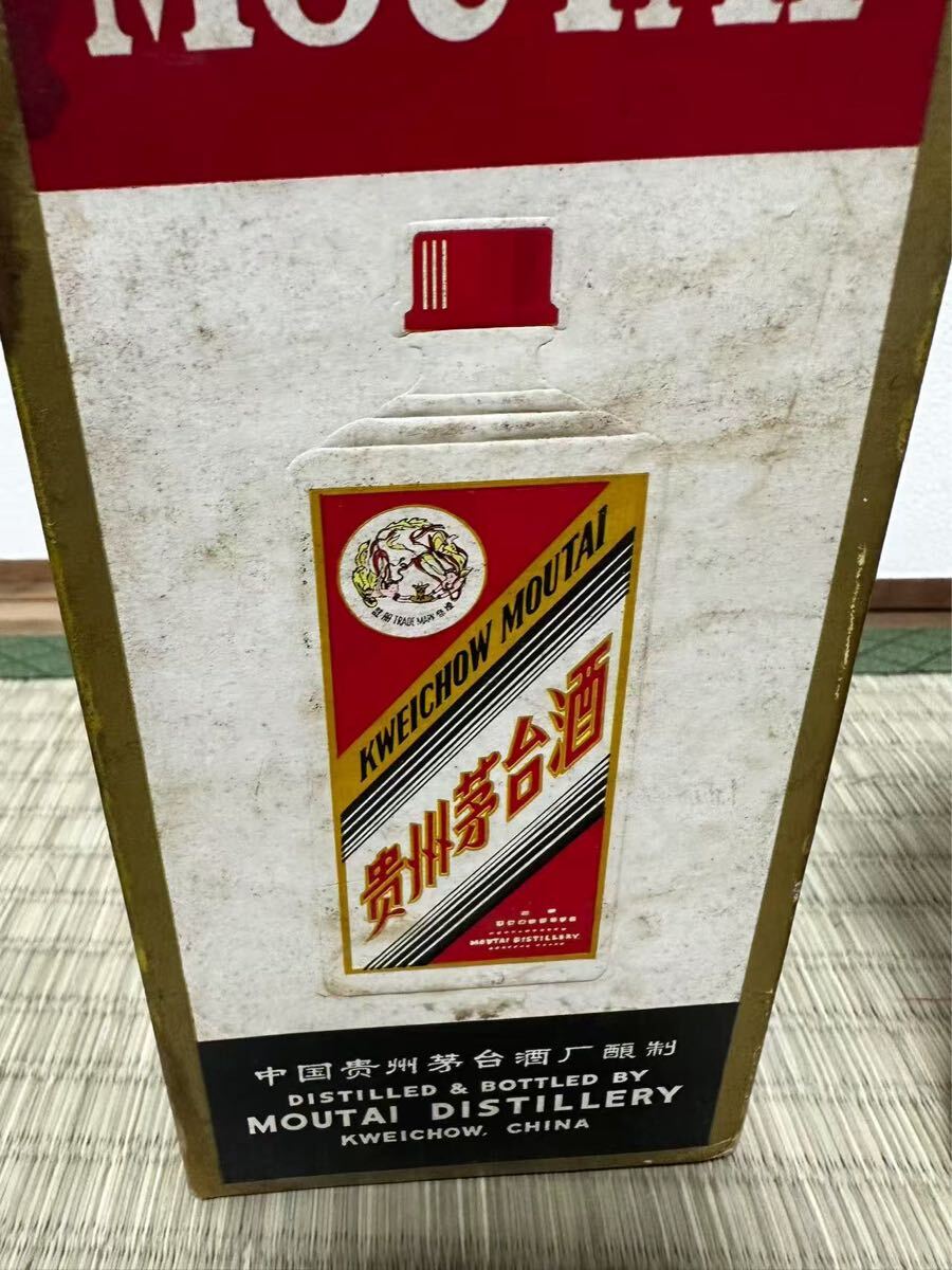 中国　貴州茅台酒 天女 1980年代　KWEICHOW MOUTAI 未開栓 53％ 540ml 古酒 約1025g 中国酒_10