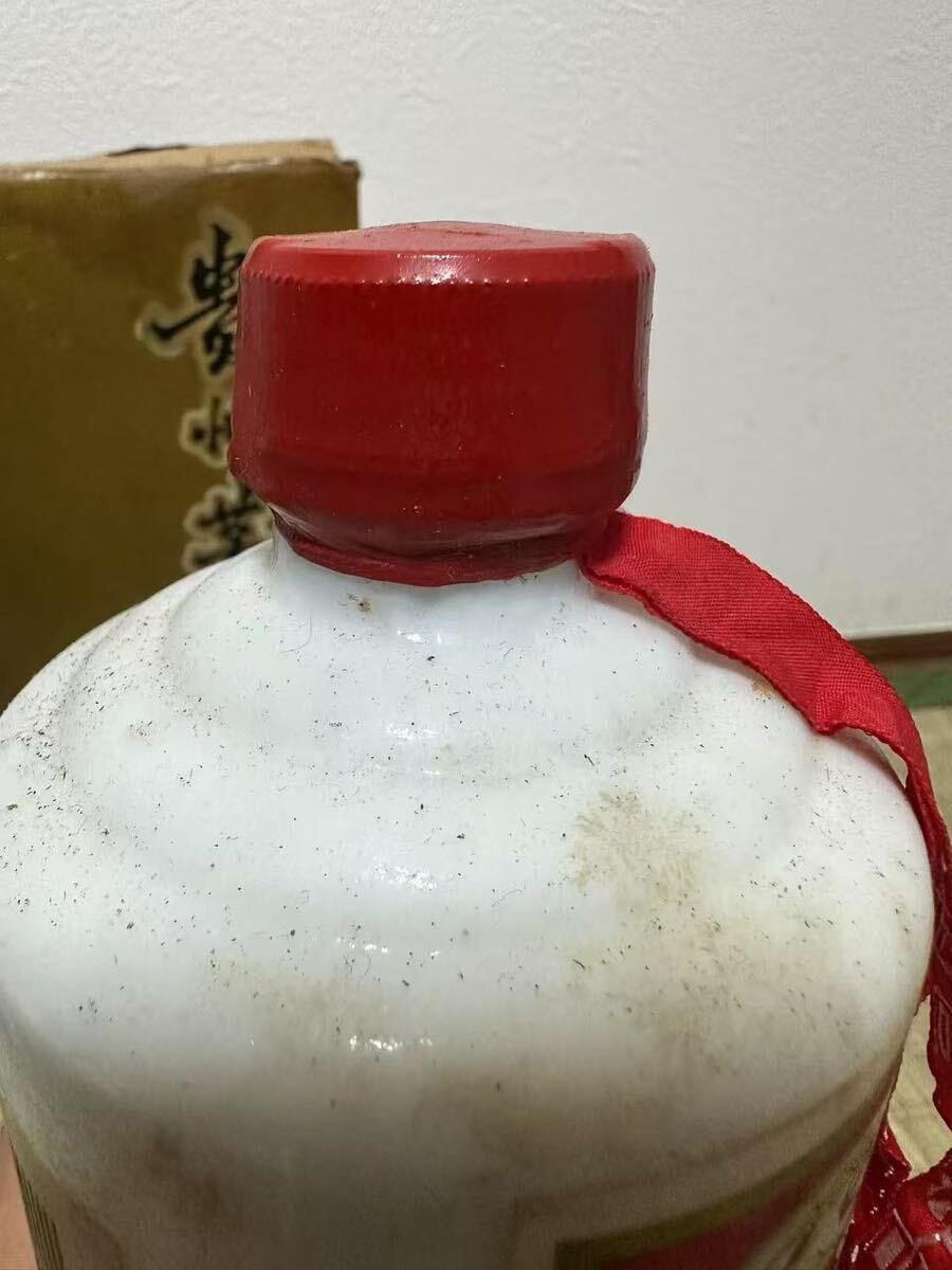 中国　貴州茅台酒 天女 1980年代　KWEICHOW MOUTAI 未開栓 53％ 540ml 古酒 約1025g 中国酒_5