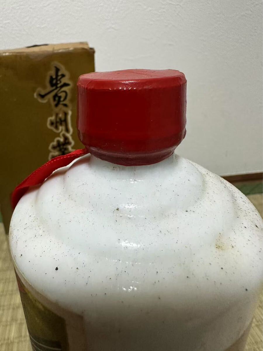 中国　貴州茅台酒 天女 1980年代　KWEICHOW MOUTAI 未開栓 53％ 540ml 古酒 約1025g 中国酒_6