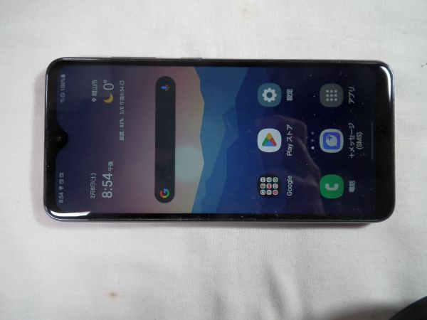 ☆au Galaxy A21 SCV49(andriod11 64Gb/RAM3Gb) SIM〇 動作確認済み