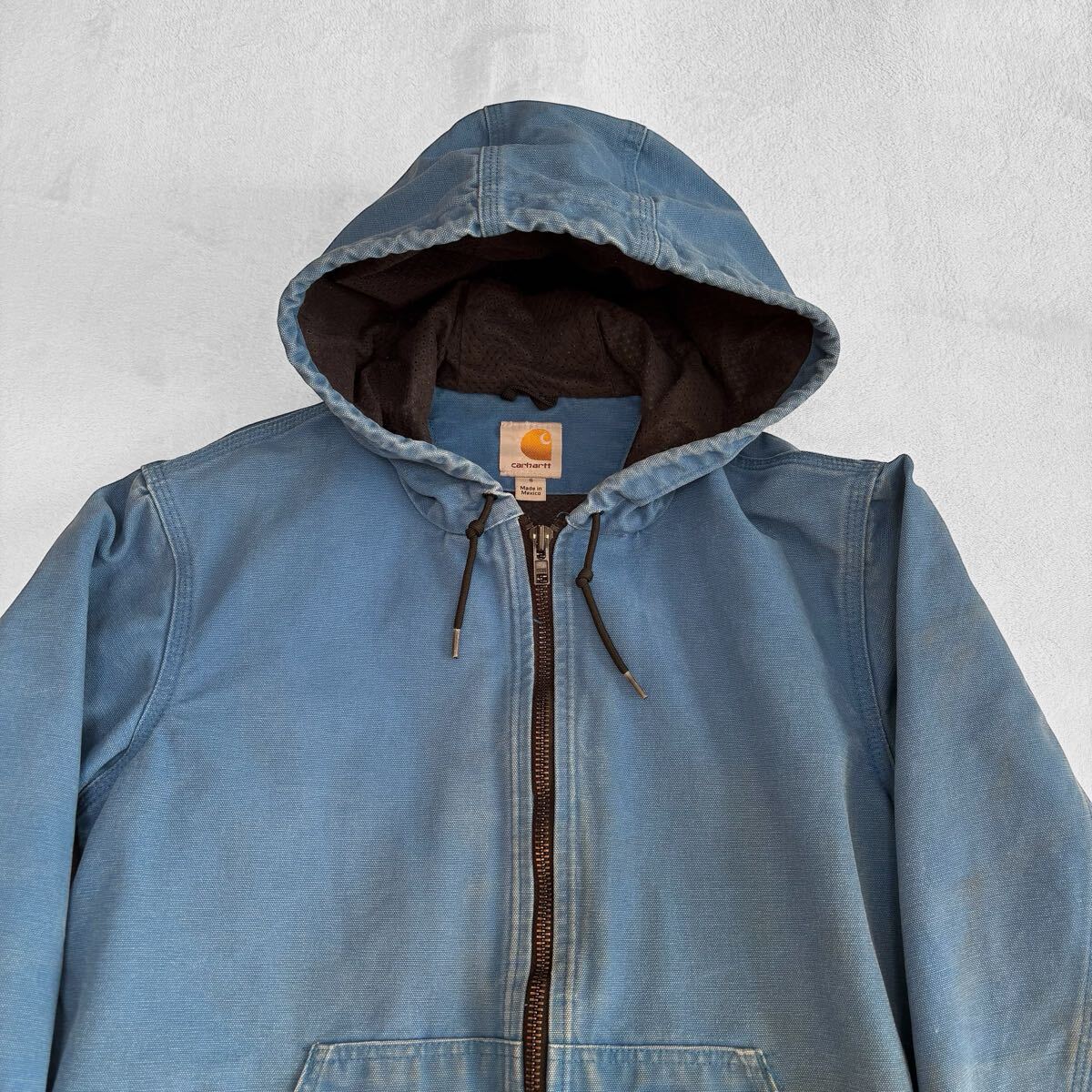 Carhartt カーハート ジャケットパーカー ブルー レアカラー・サイズ】 Carhartt カーハート アクティブジャケット