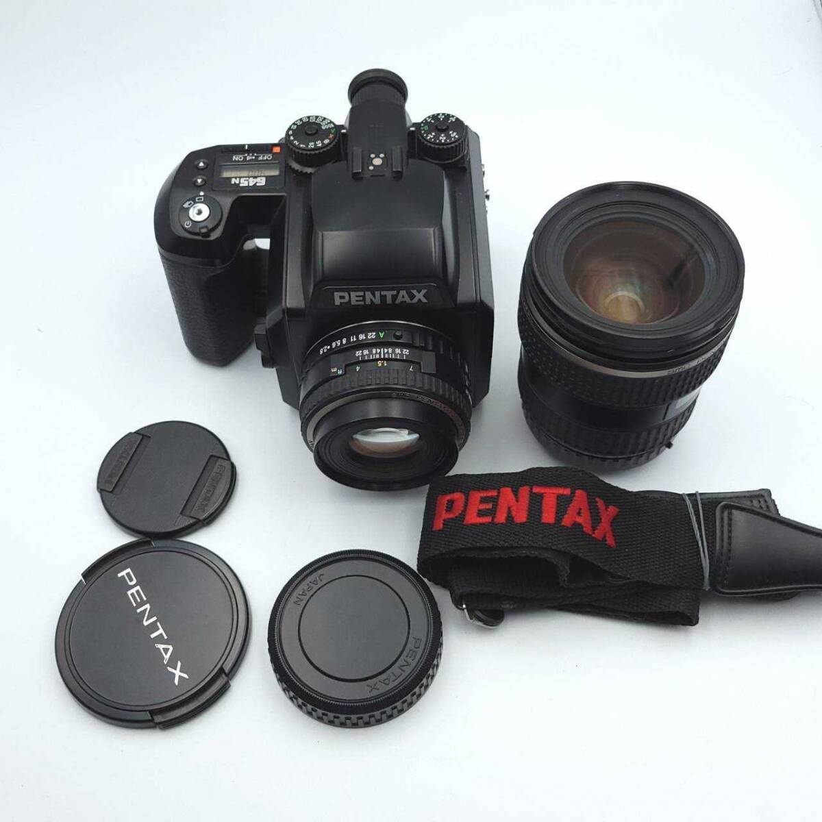 PENTAX ペンタックス645N 防湿保管庫管理 動作確認済み R05 防湿庫保管品 PENTAX 645N 中判フィルムカメラ ボディ 動作品 1円