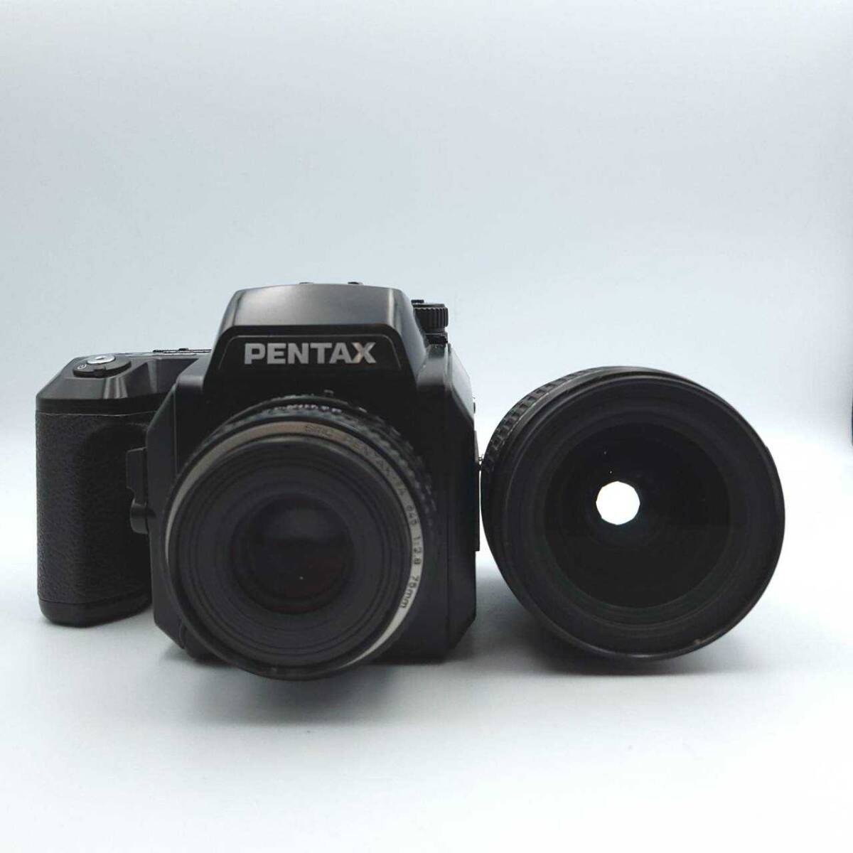 R05 防湿庫保管品 PENTAX 645N 中判フィルムカメラ ボディ 動作品 1円