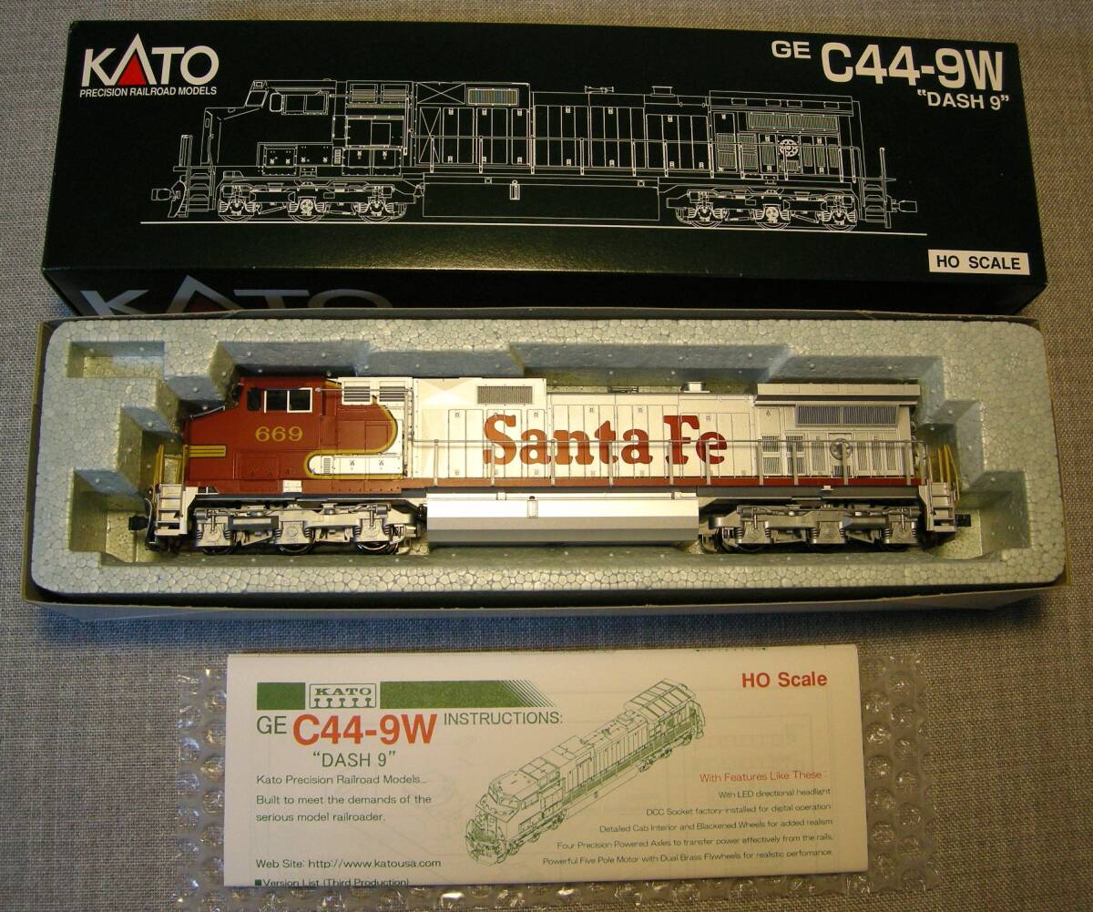 HO KATO U.S.A. GE C44-9W 