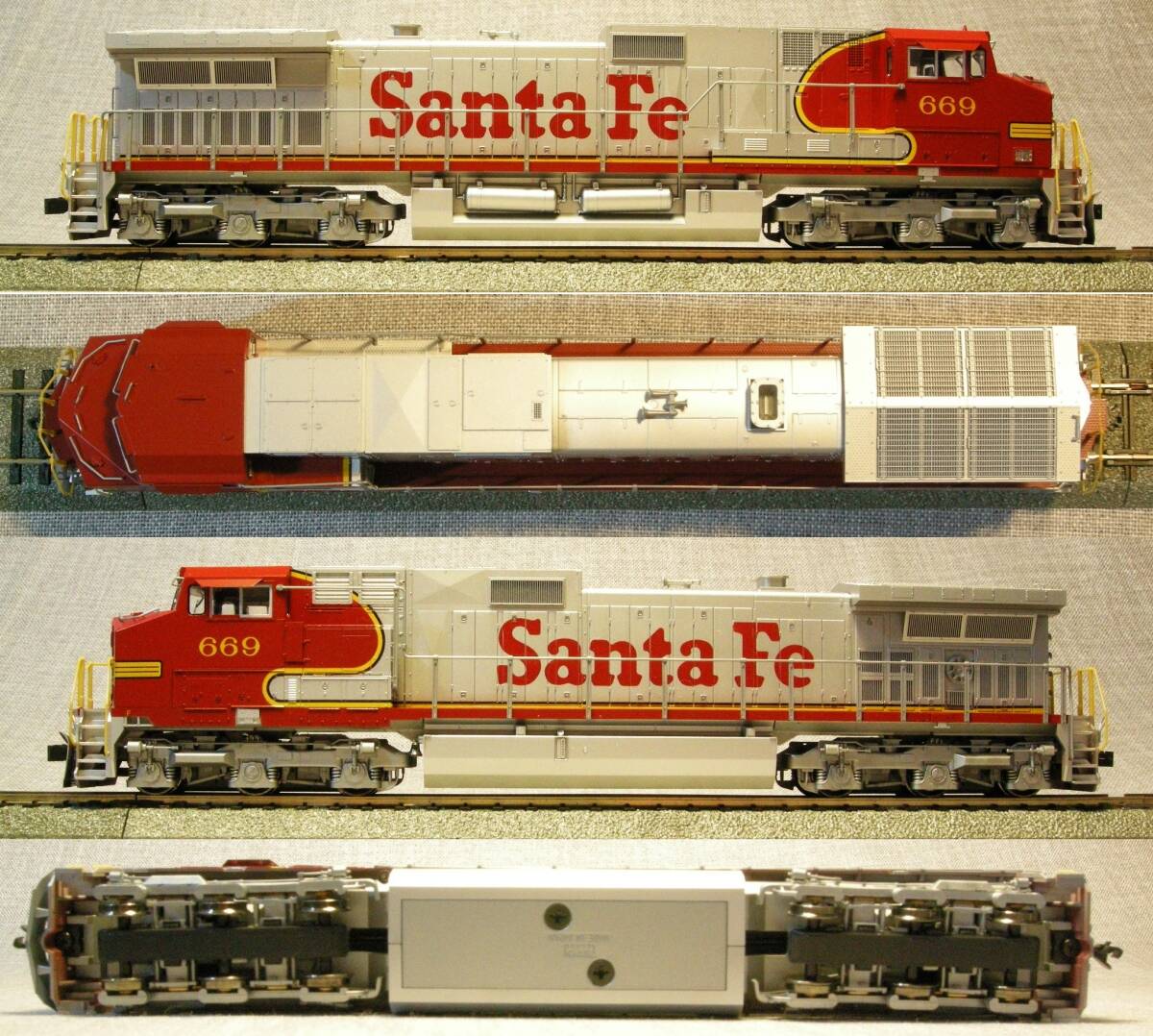 HO KATO U.S.A. GE C44-9W 