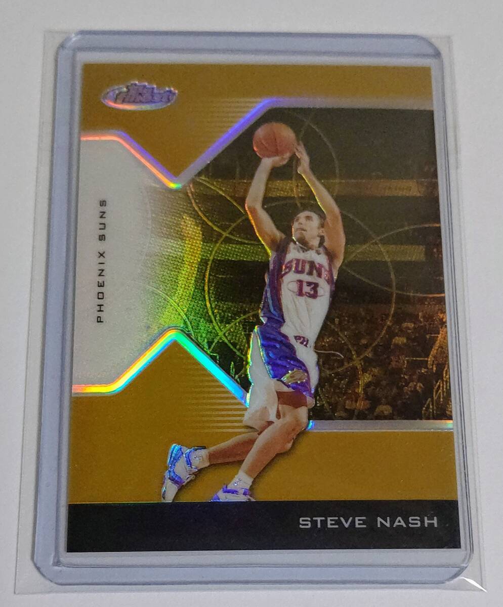 15枚限定 Steve Nash 2004-05 topps FINEST GOLD REFRACTOR スティーブ