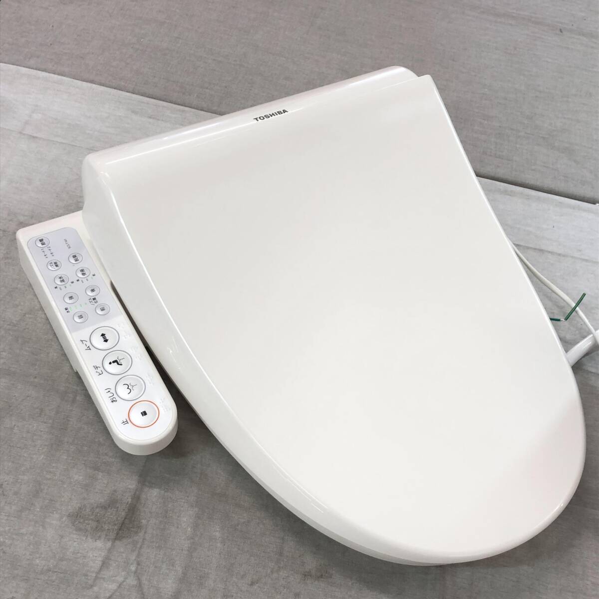 24年製 現状品 東芝 温水洗浄便座 クリーンウォッシュ ステンレス 