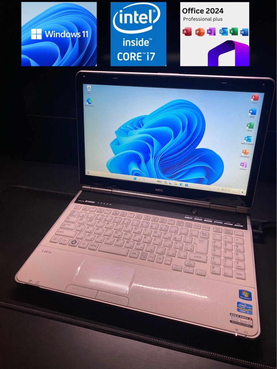 ブルーレイWin11 NEC LAVIE PC-LL750F26C i7 8GB NEC LL750⁄F i7-2670