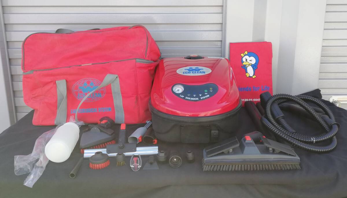 エコクリーン ECOLOGICAL SYSTEM LAP ホームスチーナー ECO CLEAN 6