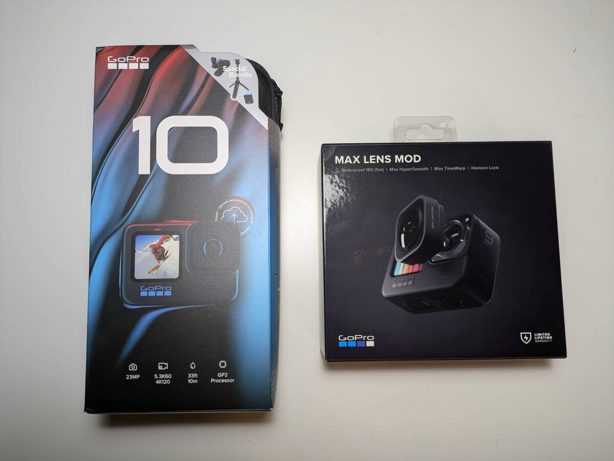 GoPro - Black | HERO10 HERO11 Maxレンズモッド2.0 超広角POVカメラ 