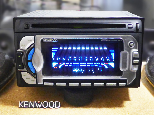★KENWOOD DPX-5025 ★スペアナ・DSP・EQ・グライコ！★25th BLACKモデル！☆希少！★メンテ済・動作良好♪ KENWOOD Yahoo!オークション - Audio Receiver DSP