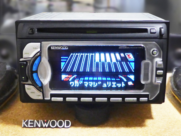 ★KENWOOD DPX-5025 ★スペアナ・DSP・EQ・グライコ！★25th BLACKモデル！☆希少！★メンテ済・動作良好♪ KENWOOD Yahoo!オークション - Audio Receiver DSP