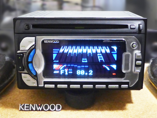 ★KENWOOD DPX-5025 ★スペアナ・DSP・EQ・グライコ！★25th BLACKモデル！☆希少！★メンテ済・動作良好♪ KENWOOD Yahoo!オークション - Audio Receiver DSP
