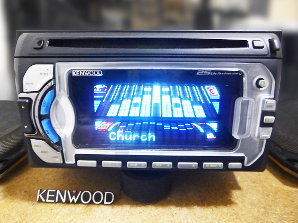 ★KENWOOD DPX-5025 ★スペアナ・DSP・EQ・グライコ！★25th BLACKモデル！☆希少！★メンテ済・動作良好♪ KENWOOD Yahoo!オークション - Audio Receiver DSP