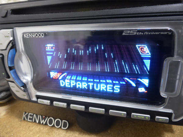 ★KENWOOD DPX-5025 ★スペアナ・DSP・EQ・グライコ！★25th BLACKモデル！☆希少！★メンテ済・動作良好♪ KENWOOD Yahoo!オークション - Audio Receiver DSP