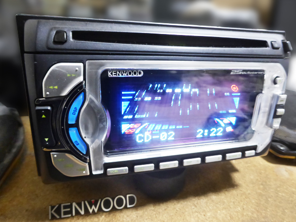 ★KENWOOD DPX-5025 ★スペアナ・DSP・EQ・グライコ！★25th BLACKモデル！☆希少！★メンテ済・動作良好♪ KENWOOD Yahoo!オークション - Audio Receiver DSP