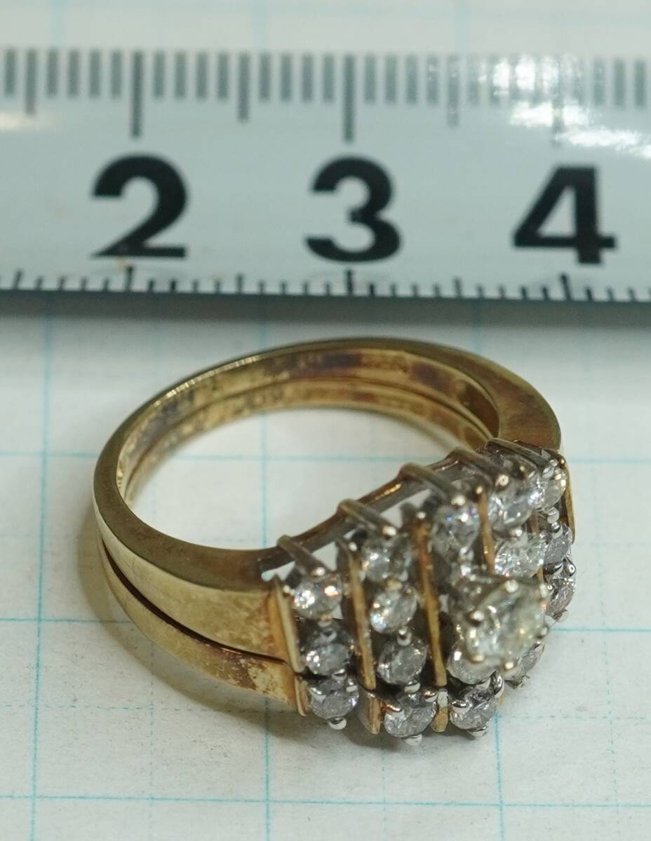 ダイヤ　1.10ct 11.5号　大網てんとう虫　F20-951-12_5