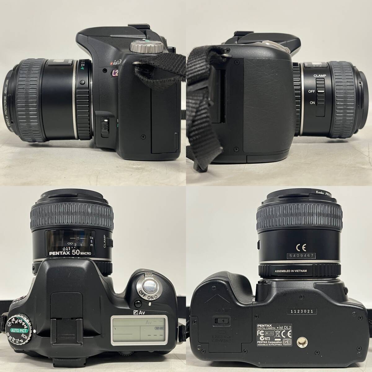 1円~【セット売り】ペンタックス PENTAX X70 ＊ist DL2 SMC PENTAX-D FA 1:2.8 50mm デジタルカメラ 単焦点レンズ 付属品あり J153290_3