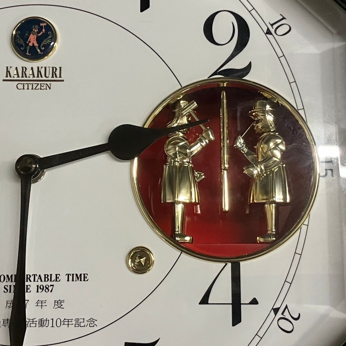 ABM342T 未使用 CITIZEN シチズン からくり時計 記念品 壁掛け時計