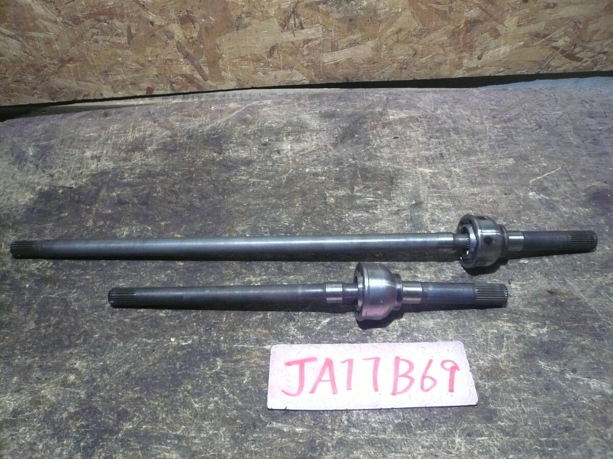 Ｂ６９　送料無料　ジムニー　ＪＡ１１　フロントドライブシャフト | JA11 強化ドライブシャフト - ジムニーのフロントドライブシャフトを強化シャフトに変更 ドライブシャフトオイルシール