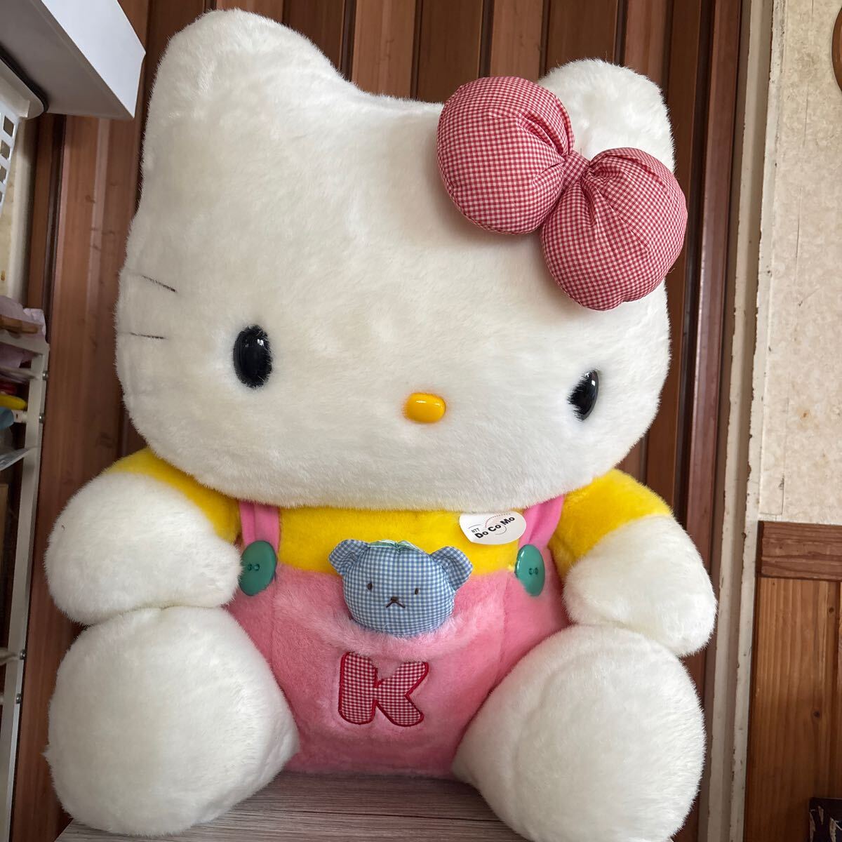 レア ハローキティ 大きな ぬいぐるみ サンリオ 懸賞品 20年以上前の物
