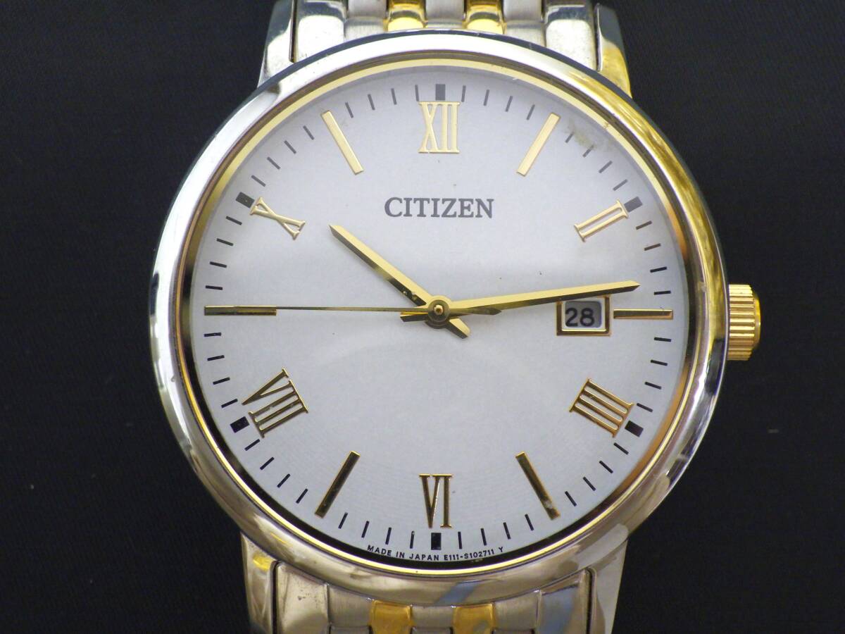 CITIZEN Eco-Drive 腕時計 クォーツ ZU1320 CITIZEN/シチズン 腕時計 ECO-DRIVE/エコドライブ E111-S067901
