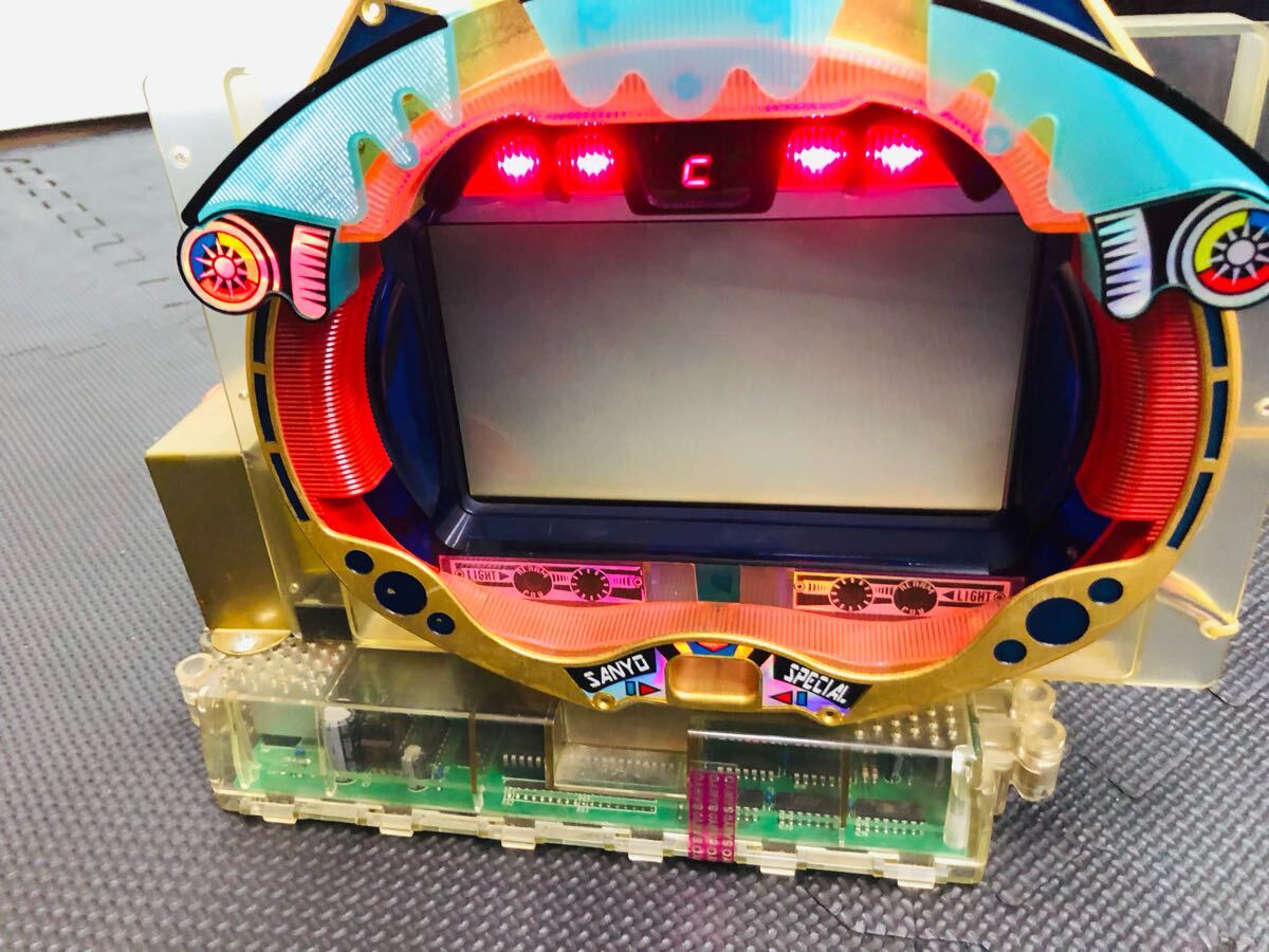 ◇ 三洋物産 SANYO CR海物語6 卓上パチンコ 昭和レトロ 通電確認済み 
