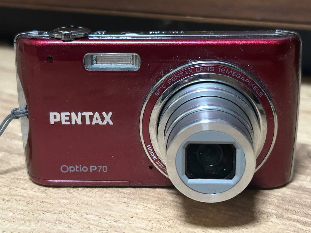 ☆GB053【中古現状品】 デジタルカメラ ペンタックス Optio P70 