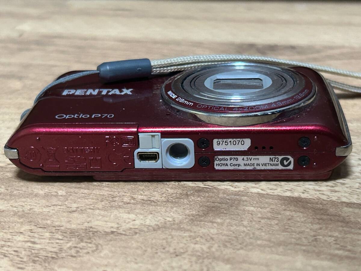 ☆GB053【中古現状品】 デジタルカメラ ペンタックス Optio P70 