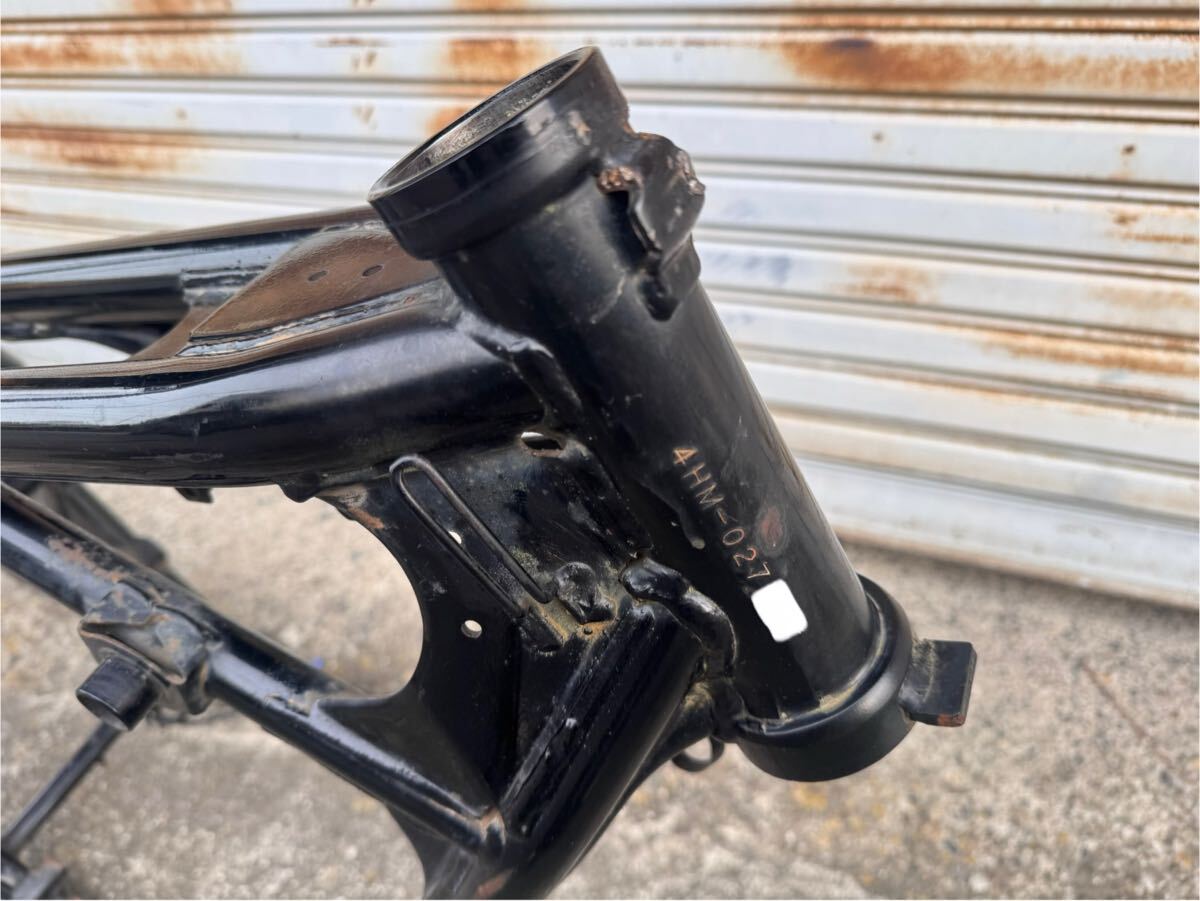XJR400 4HM 公式通販 書付きフレーム Yahoo!オークション 書類付
