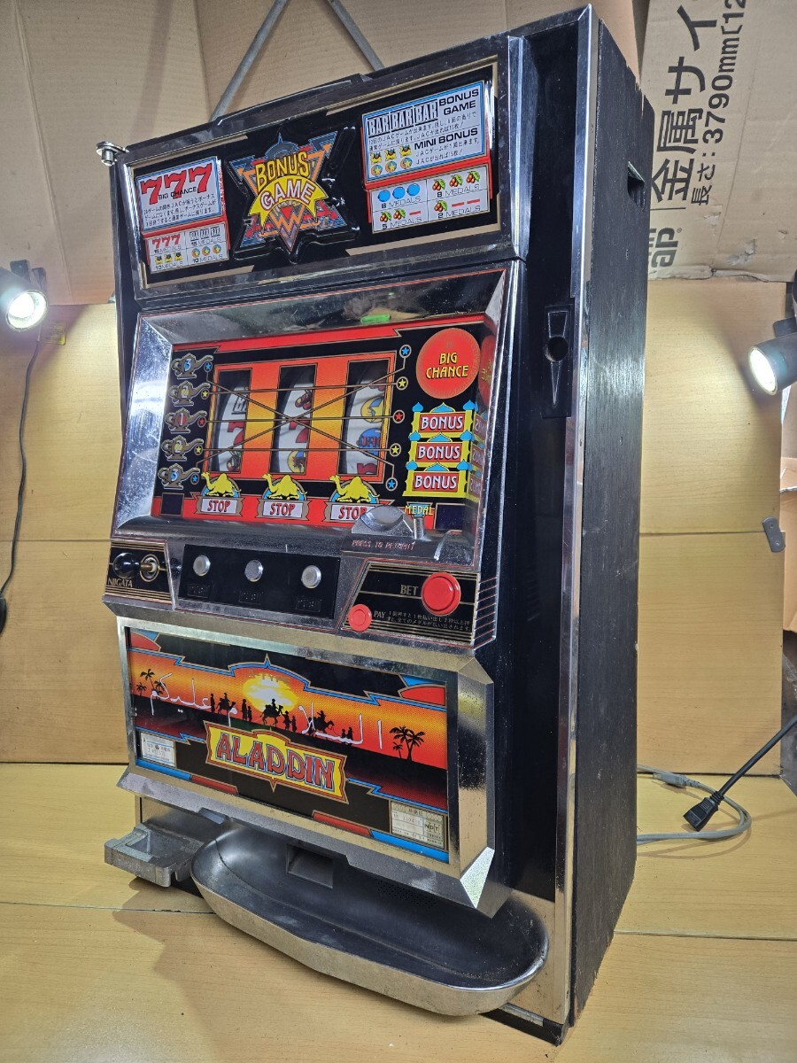 ALADDIN アラジン パチスロ実機 レトロ 当時物 ジャンク品 【公式通販】