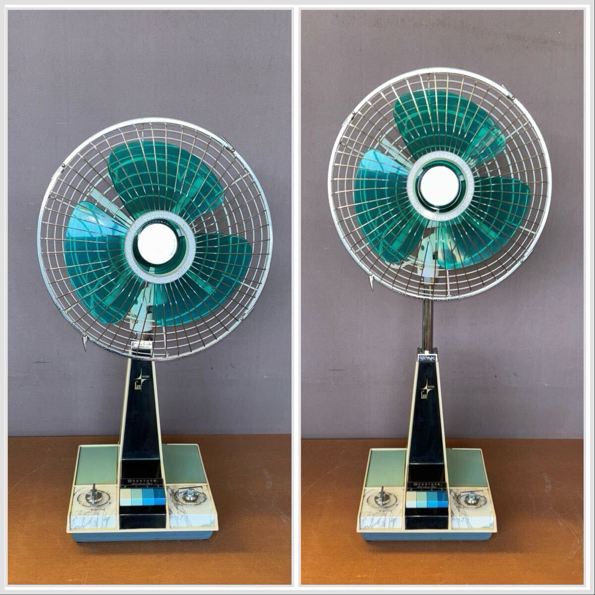 BROTHER ブラザー 扇風機 昭和レトロ FAN 30cm ELECTRIC F30-282 