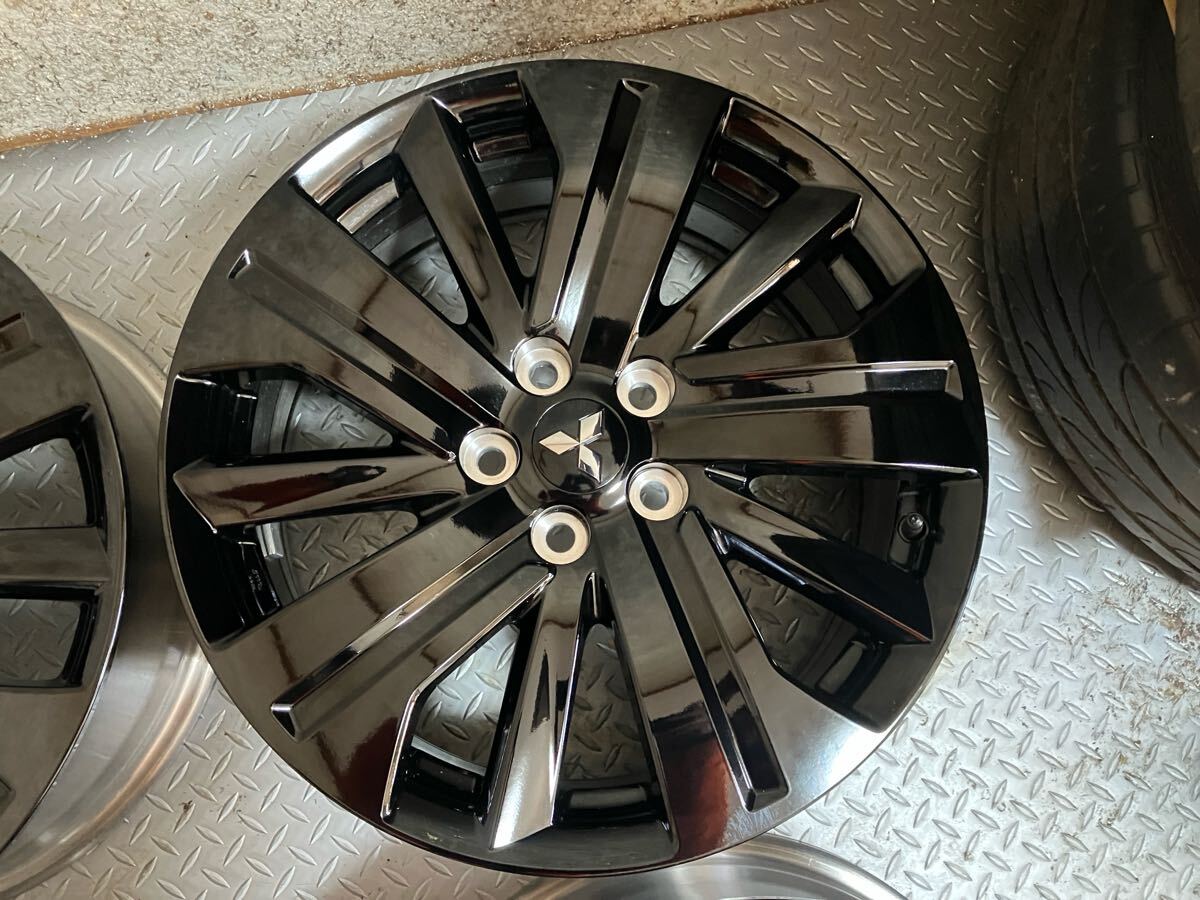 希少 新車外し ENKEI製 三菱 RVR BLACK Edition 純正アルミホイール 4