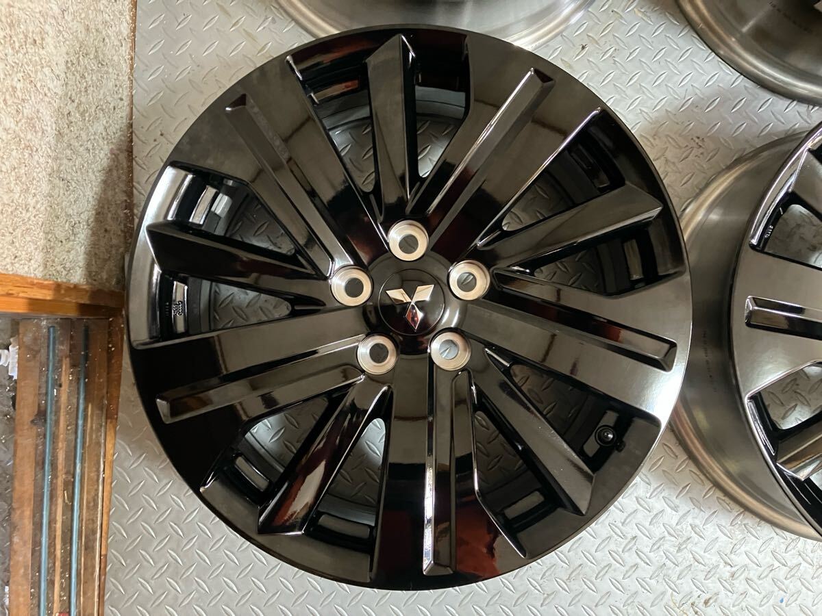 希少 新車外し ENKEI製 三菱 RVR BLACK Edition 純正アルミホイール 4