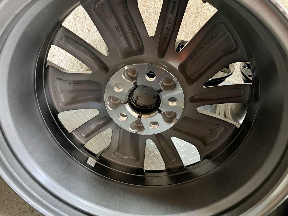 希少 新車外し ENKEI製 三菱 RVR BLACK Edition 純正アルミホイール 4
