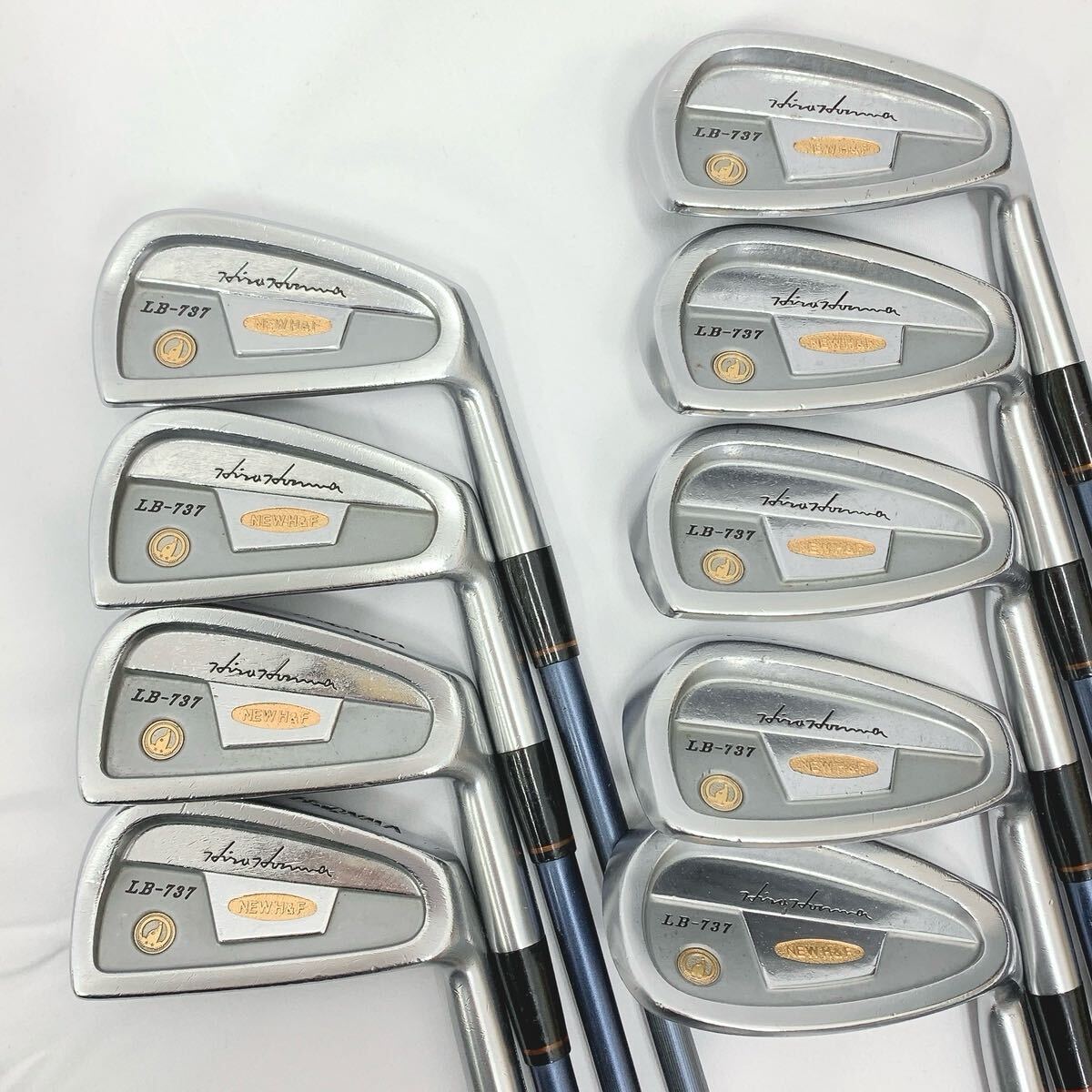 HONMA ホンマ LB-737 アイアン　4/5/6/7/8/9/10/11/SW 9本　金モグラ/ツインマーク ドライバー　300CC Loft9.5 MP300 ゼクシオ　R尼0219_2