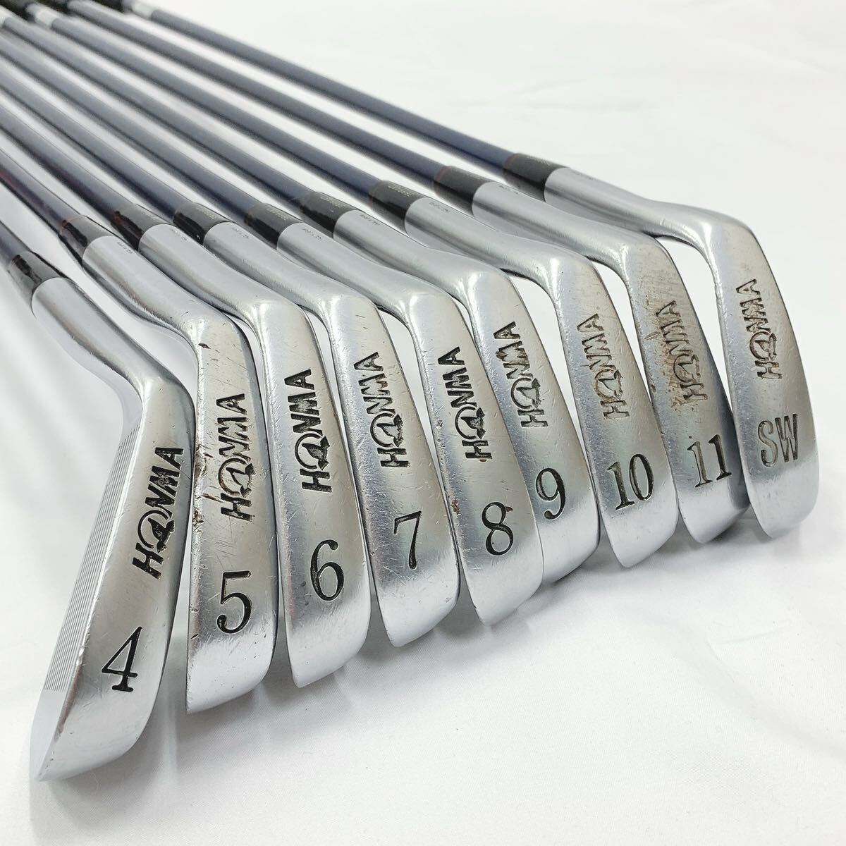 HONMA ホンマ LB-737 アイアン　4/5/6/7/8/9/10/11/SW 9本　金モグラ/ツインマーク ドライバー　300CC Loft9.5 MP300 ゼクシオ　R尼0219_4