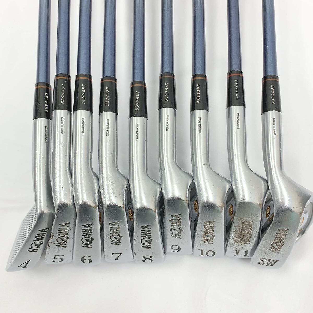 HONMA ホンマ LB-737 アイアン　4/5/6/7/8/9/10/11/SW 9本　金モグラ/ツインマーク ドライバー　300CC Loft9.5 MP300 ゼクシオ　R尼0219_5