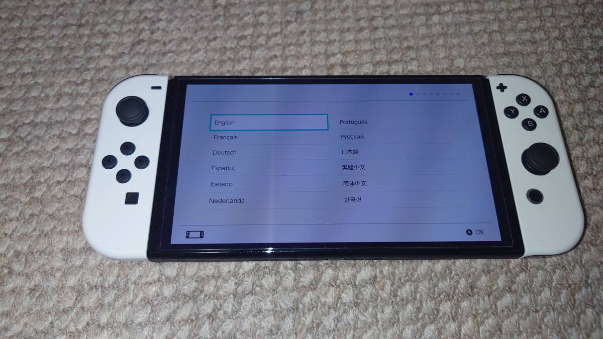 送料無料！☆NINTENDO SWITCH 有機ELモデル＋ソフト2本＋携帯用ケース☆_2