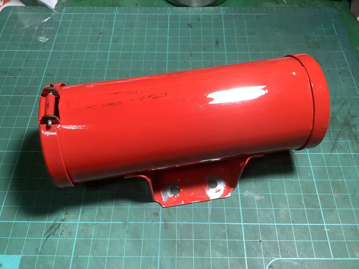 ホンダモンキーz50m リアツールボックス(工具箱) スカーレット塗装済み(リプロ)_2