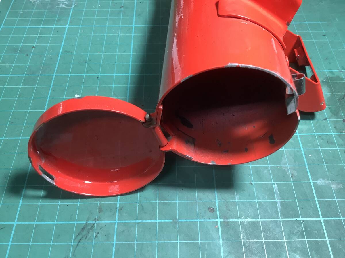 ホンダモンキーz50m リアツールボックス(工具箱) スカーレット塗装済み(リプロ)_3